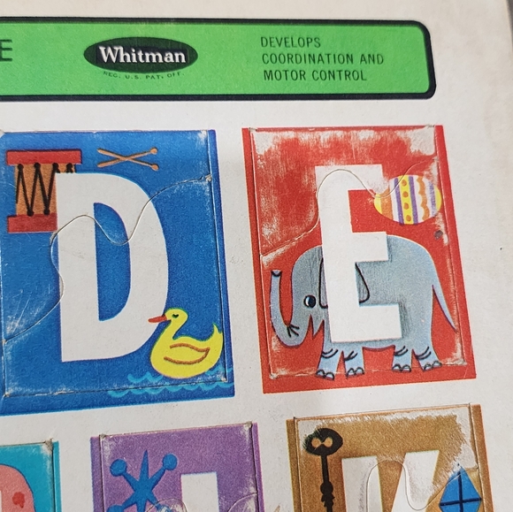 Vintage ABC 1966 Frame-Tray Puzzle - Picture 4 of 7